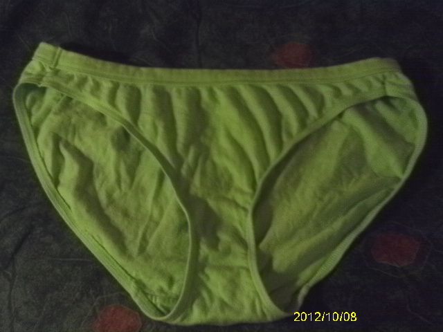 5 7L Green Cotton Hi Cutleg Bikini 79 author Unknown